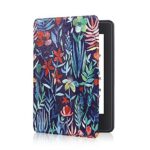 XYFCJK Case For Kindle Paperwhite 5-6.8Inch (11Th Gen) 2021 Heat Dissipation Floral Printing Cover, Kindle Signature Edition Pu Leather Cover, E-