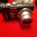 Panasonic Lumix TZ20 Digital Camera - Black (14.1MP MOS, 16x Optical Zoom) 3 inch Touchscreen LCD