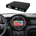 Road Top Wireless Carplay Retrofit Kit Decoder for BMW Mini Cooper One Hatch Clubman F55 F56 F54 F57 NBT System 2014-2018 Year, Support Android A