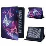 FDPEISHI Ebook Reader Cover, Leather Smart Flip Case Stand Cover For Amazon Kindle Paperwhite 1/2 /3/4/Amazon Kindle 2019/2016 Tablet Case Protec