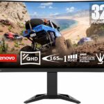 Lenovo G32qc-30 32 inch QHD (2560x1440) Monitor (VA Panel, 170Hz, 0,5ms, 2x HDMI, DisplayPort) - Raven Black