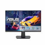 ASUS VA24EHF Eye Care Gaming Monitor – 24-inch (23.8-inch viewable), IPS, Full HD, Frameless, 100Hz, Adaptive-Sync, 1ms MPRT, HDMI, Low Blue Ligh