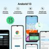 UMIDIGI G2 Mobile Phones Sim Free Unlocked, Android 13 Smartphone, 6GB RAM(3+3)+32GB (Expanded to 256GB),13+5MP Camera,5150mAh Battery, 4G Dual S