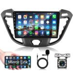 Android Car Stereo for Ford Transit Custom Tourneo 2013-2021 with GPS Navigation, 9 Inch Touch Screen Car Radio with Bluetooth FM WiFi Mirror Lin