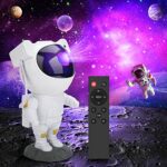 Laliled LED Starry Sky Projector Astronaut, Galaxy Starlight Projector with Remote Control and Timer, Night Light Star Projector for Party Bedroo