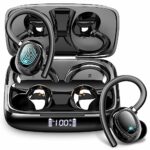 Wireless Earbuds, Bluetooth 5.3 Headphones Running Wireless Headphones In Ear with ENC Mics, Wireless Earphones Noise Cancelling Ear buds with Sp