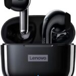PYXISTIFY Original Lenovo LP40 Pro Wireless Earbuds | Bluetooth 5.1 Headphones in-Ear 25H Playtime | USB-C Fast Charge | Deep Bass Touch Control