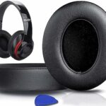 SoloWIT Replacement Ear Pads Cushions for Beats Studio 2.0 & 3 Wired/Wireless OVER-EAR Headphones, Earpads with Soft Protein Leather, Noise Isola