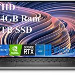 Dell XPS 15 9520 Laptop 15.6" FHD+ 1920 x 1200, Intel i7 12700H, 4TB SSD, 64GB RAM, NVIDIA GeForce RTX 3050Ti 4GB, Backlit Keyboard, Fingerprint,