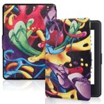 XYFCJK Anti-Drop Smart Case For Kindle - Kindle (8Th Gen) 2016 For Sy69Jl Slimshell Waterproof Cover With Auto Sleep Wake, Fashion Printed E-Read