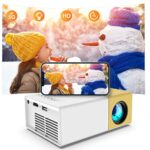 Mini 5G WiFi Portable Projector, Video Projector Full HD1080P Support, 120'' Display Phone Projector Compatible with TV Stick/Laptop/IOS & Androi