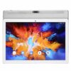 WINH 10.1 Inch Tablet, IPS Display Quad Core Processor 8GB 128GB Calling Tablet UK Plug 100-240V for Android 11.0 for Reading (Silver)
