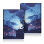 XYFCJK Stand Hand Strap Case Kindle - 6.8Inch Paperwhite 5(11Th Gen) 2021 Printed Case, Kindle Signature Edition Kids Editio Pu Leather Cover, E-