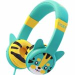 Kidrox Toddler Headphones Age 2+ — Baby Headphones with 85dB Volume Limited, Kids Wired Headphones for Boys & Girls, Children Headphones for Airp