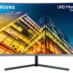 Samsung LU32R590CWPXXU 32" Curved 4K Monitor - Ultra HD 3840 x 2160, 1500R, HDMI, Displayport