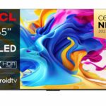 65C645K 65" QLED 4K Ultra HD HDR Android Smart TV (Google Assistant, Freeview Play, Dolby Atmos, Dolby Vision, HDR10+, 120Hz Game Accelerator, Mo