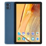 SALUTUYA Gaming Tablet, UK Plug 100‑240V HD Tablet 10.1 Inch IPS with Mouse Keyboard for Travel (Dark Blue)