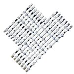 DKTR 14pcs LED Backlight Strip Compatible with Samsung 40"TV UE40F5300 UE40F6800 UE40F6510 UA40F5000 UE40F6650 UE40F6200 UE40F6500 2013SVS40F (Co