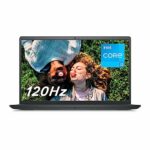 Dell Inspiron 15 3520 Laptop, 11th Gen Intel Core i3-1115G4, 15.6" FHD 120Hz Display, 8GB RAM, 256GB SSD, Win 11H (Carbon Black