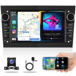 Hikity Android 11 Car Stereo for Opel Corsa Astra Vectra Antara Signum Wireless Carplay Android Auto 7 Inch Touch Screen Car Radio Sat Nav GPS Hi