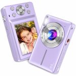 Digital Camera, Nsoela Vlogging Camera Rechargeable Digital Cameras FHD 1080P 44MP Compact Camera with 16X Digital Zoom, Portable Mini Camera wit