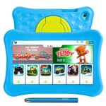 AWOW 8 inch Kids Tablets Anti-blue Light Eye Protection Android 11 Go Quad Core 32GB Rom Parental Controls KIDOZ Pre-Installed with Kids-Proof ca