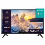 Hisense 32 Inch HD VIDAA Smart TV 32E4KTUK - Natural Enhancer, HDMI, Share to TV, and Youtube, Freeview Play, Netflix and Disney+ (2023 New Model