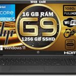 HP 250 G9 NEW MODEL 2022 Notebook Intel Core i5 1235U 12Th up to 4.40Ghz, Ram 16Gb Ddr4,SSD Nvme 512GB, Display 15.6" FULL HD,PC Laptop Windows 1