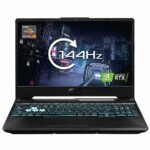 ASUS Laptop TUF A15 FA506QM 15.6 144Hz Full HD Gaming Laptop (AMD Ryzen 7-5800H, NVIDIA GeForce RTX 3060, 16GB RAM, 1TB SSD, Windows 11)