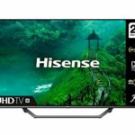 HISENSE 43AE7400FTUK Dolby Vision 43-inch 4K UHD HDR Smart TV with Freeview play, and Alexa Built-in (2020 series) , Silver