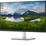 Dell P2721Q 27 Inch 4K FHD, IP Ultra-Thin Bezel Monitor, USB-C, HDMI, DisplayPort, VESA Certified, Silver, Gray