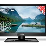 Cello 12 Volt 19" inch ZRTMF0291 Traveller LED Digital TV Built-in DVD Freeview HD and 12 volt Adaptor, Built in satellite receiver with HDMI and