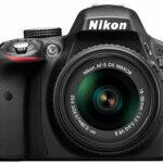 Nikon D3300 Digital SLR Camera (24.2 MP, 3 inch LCD) - Black (Renewed)