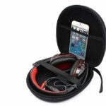 SecretRain Carrying Headphone Case Bag for Sony MDRZX310 Sennheiser HD 202 HD218 Bose AE2w Grado SR80 Sony V55 NC6 NC7 NC8