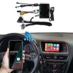 Road Top Wireless Carplay Android Auto Module Receiver Box for Audi S4 S5 A4 A5 (2009-2015 Year) for Q5 (2009-2017 Year) with 2GMMI, Carplay Retr
