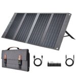 BigBlue 36W Portable Solar Charger with PD20W USB-C Porte, DC Output and USB-A, Waterproof Solar Panel Charger for Camping and Backpacking, Folda