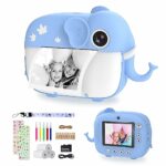 TIATUA Kids Camera Instant Print,Digital Camera for Kids with 20MP Dual Lens & 32G SD Card,No Ink Instant Camera & Video Camera,Photo Paper & Fun
