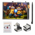 OSOYOO Touchscreen LCD Monitor HDMI Display 3,5" TFT audio output with Stylus and Manual for Raspberry Pi 4 3 Modell B+