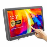 ELECROW Touch Screen Monitor, 10.1 Inch 1920X1080p HD&VGA Portable Touchscreen Monitor with Built-in Speakers Competible with Raspberry Pi, Game