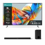 Hisense Mini-LED TV U6K and HS218 with 200W Output, Dolby Audio