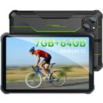 OUKITEL RT3 (2023) 8 Inch Tablet, 7GB+64GB/SD 1TB Rugged Tablet Android 12, 5150mAh, 4G Dual SIM, 5G Wi-Fi, Octa-Core, 16MP Camera Portable Table