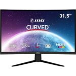 MSI G32C4X 32Inch FHD Curved Gaming Monitor - 1500R 1920 x 1080 VA Panel, 250Hz / 1ms, AMD FreeSync Premium, HDR Ready, DisplayPort, HDMI, Wide C