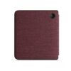 kwmobile Case Compatible with Kobo Libra 2 - Book Style Fabric e-Reader Cover Flip Folio Case - Red
