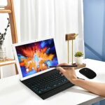 BOLORAMO Tablet, UK Plug 100-240V Support FM GPS Tablet PC 1920x1200 IPS with Mouse for Reading (White)