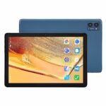 Aeun Tablet PC, Octa Core CPU UK Plug 100‑240V 8800mAh Battery Office Tablet 4G LTE 5G WiFi 10.1 Inch IPS with Mouse Keyboard for Home (Dark Blue
