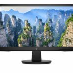 HP v22 Full HD Monitor (1920 x 1080) 21.5 Inch (1 VGA, 1 HDMI) - Black
