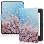 XYFCJK Anti-Drop Smart Case For Kindle - Kindle (8Th Gen) 2016 For Sy69Jl Slimshell Waterproof Cover With Auto Sleep Wake, Fashion Printed E-Read