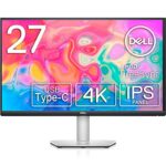 Dell S2722QC 27 Inch 4K UHD (3840x2160) Monitor, 60Hz, IPS, 4ms, AMD FreeSync, 99% sRGB, HDR, Built-in Speakers, USB-C, 2x HDMI, 2x USB, 3 Year W