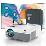YABER Pro Y9 Projector 5G WiFi Bluetooth,Full HD 1080P Projector 400ANSI Lumen 4K Supported, 4P/4D Keystone Correction, Zoom, Projector Home Cine