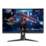 ASUS ROG Strix XG27AQV Gaming Monitor — 27”, WQHD (2560 x 1440), Fast IPS, 170 Hz (OC), 1 ms GTG, Curve display, FreeSync Premium, Variable Overd